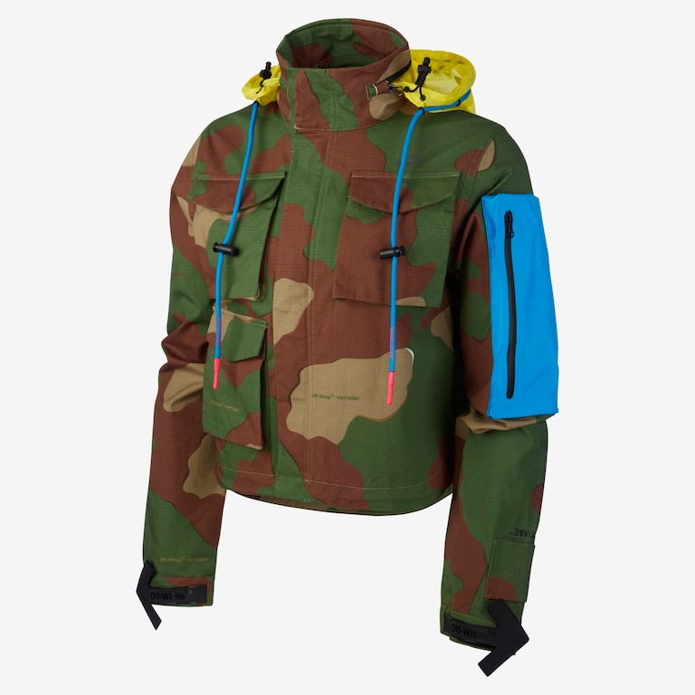 Jaqueta Nike x Off-White™ Camo Feminina - Foto 3