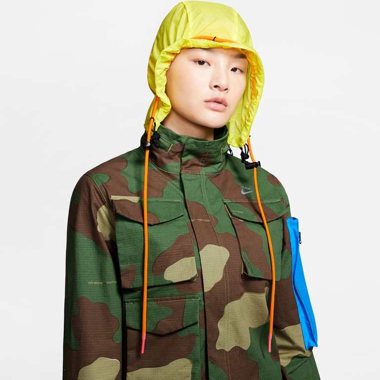 Jaqueta Nike x Off-White™ Camo Feminina - Foto 7