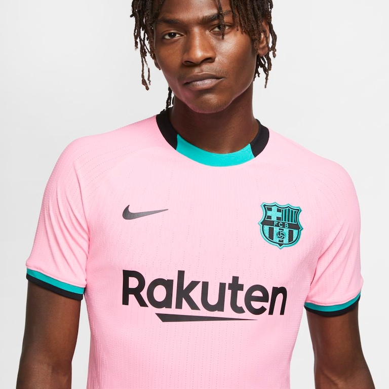 Camisa Nike Barcelona III 2020/21 Jogador Masculina - Foto 3