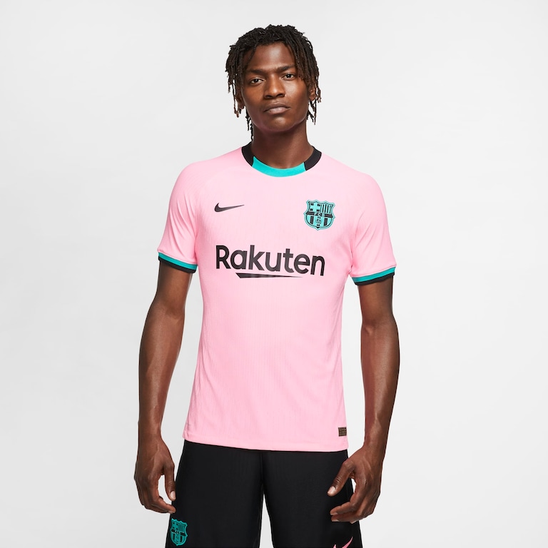 Camisa Nike Barcelona III 2020/21 Jogador Masculina - Foto 1