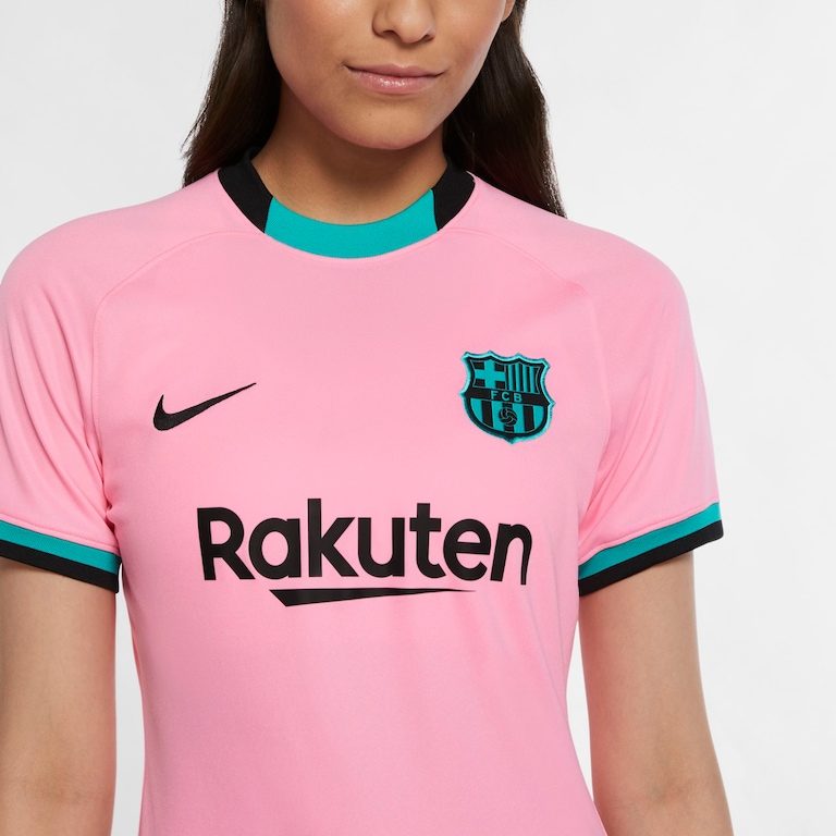 Camisa Nike Barcelona III 2020/21 Torcedora Pro Feminina - Foto 3
