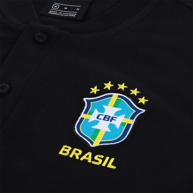 Camisa Polo Comissão Técnica Nike Brasil Masculina - Foto 3