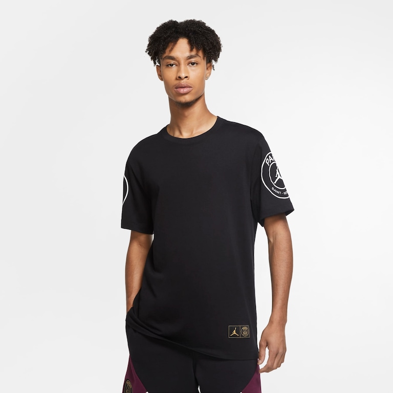 Camiseta Jordan PSG Logo Masculina - Foto 1