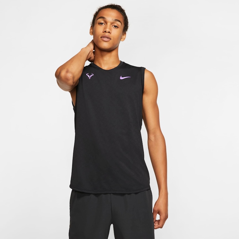 Regata Nike Court AeroReact Rafa Nadal Masculina - Foto 1