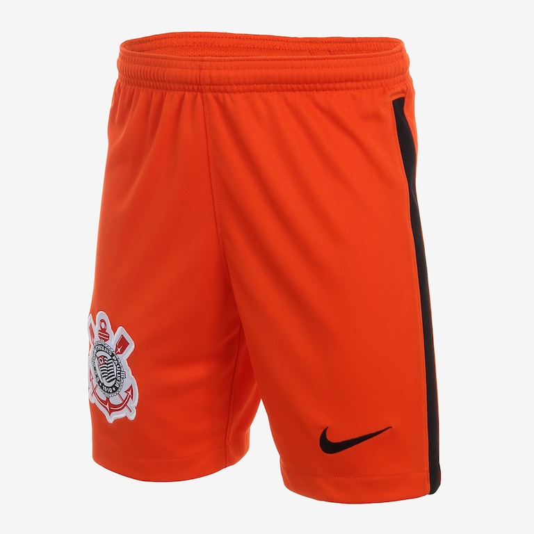 Shorts Nike Corinthians 2020/21 Torcedor Infantil - Foto 1