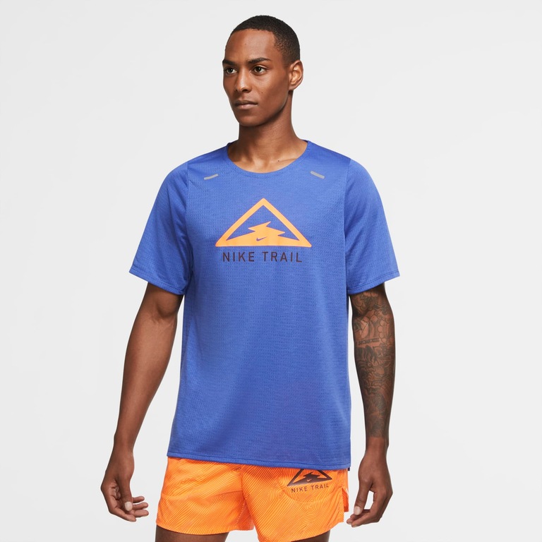 Camiseta Nike Rise 365 Trail Masculina - Foto 1