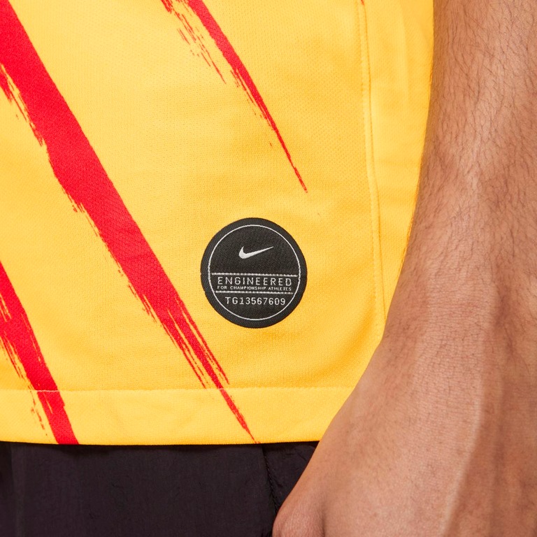 Camisa Nike Barcelona "Senyera" 2019/20 Torcedor Pro Masculina - Foto 4