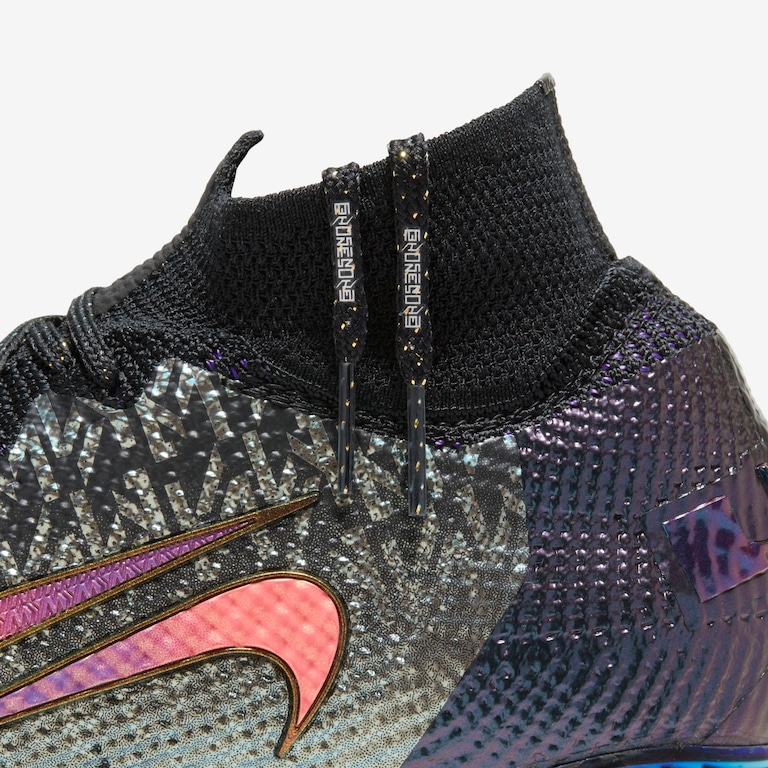 Chuteira Nike Mercurial Superfly 7 Mbappé x Lebron Elite Campo - Foto 14