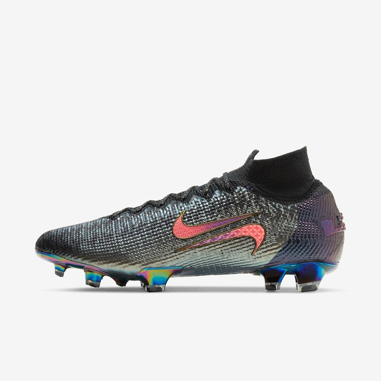 Chuteira Nike Mercurial Superfly 7 Mbappé x Lebron Elite Campo - Foto 1
