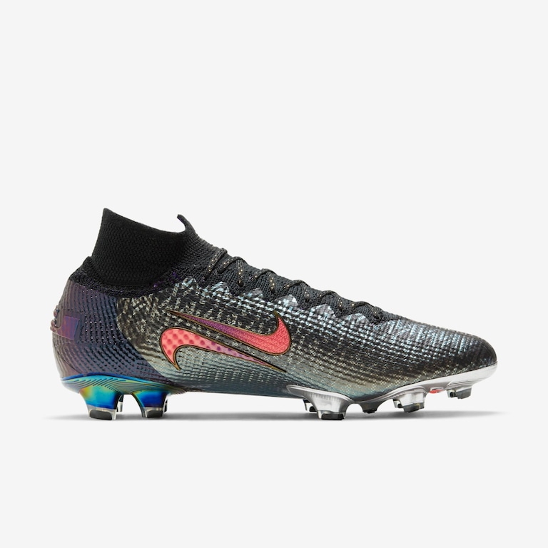 Chuteira Nike Mercurial Superfly 7 Mbappé x Lebron Elite Campo - Foto 3
