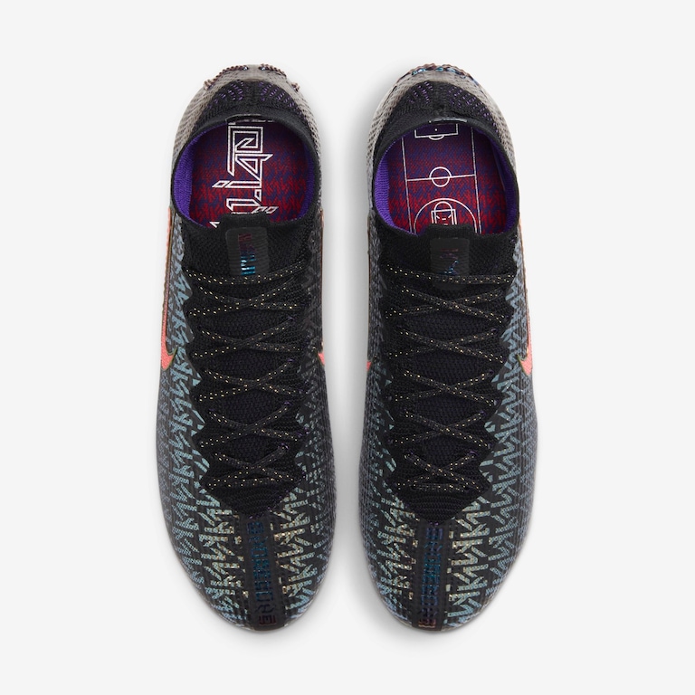 Chuteira Nike Mercurial Superfly 7 Mbappé x Lebron Elite Campo - Foto 4