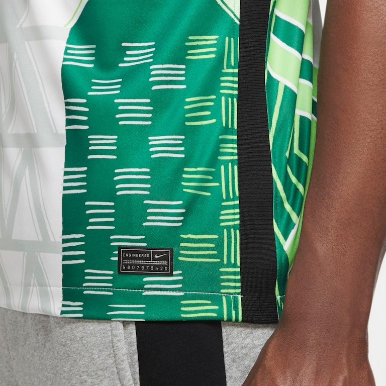 Camisa Nike Nigéria I 2020/21 Torcedor Pro Masculina - Foto 4