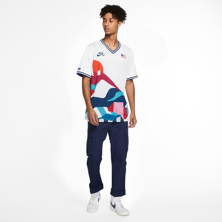 Camiseta Nike SB Team USA Masculina - Foto 7