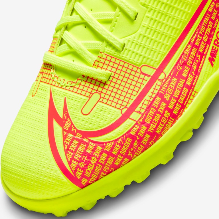 Chuteira Nike Mercurial Vapor 14 Club Infantil Society - Foto 7