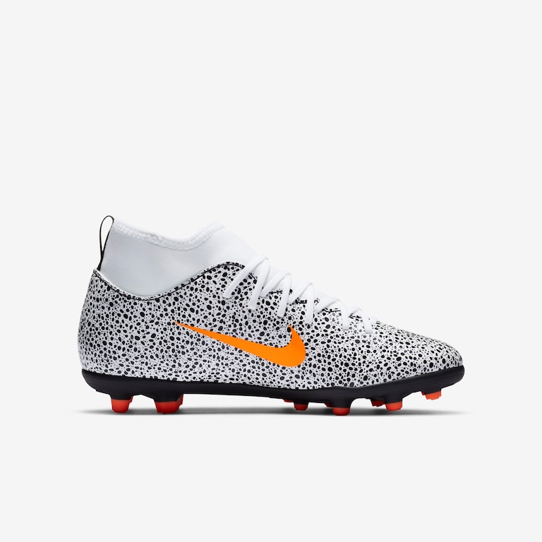 Chuteira Nike Mercurial Superfly 7 Club CR7 Safari Infantil Campo - Foto 3