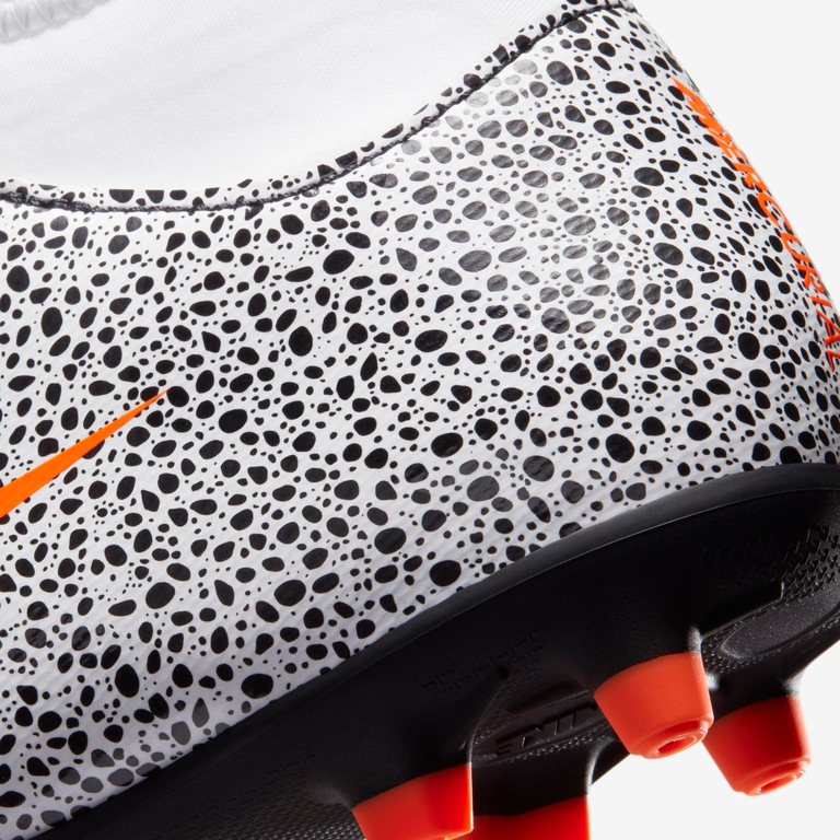 Chuteira Nike Mercurial Superfly 7 Club CR7 Safari Infantil Campo - Foto 9