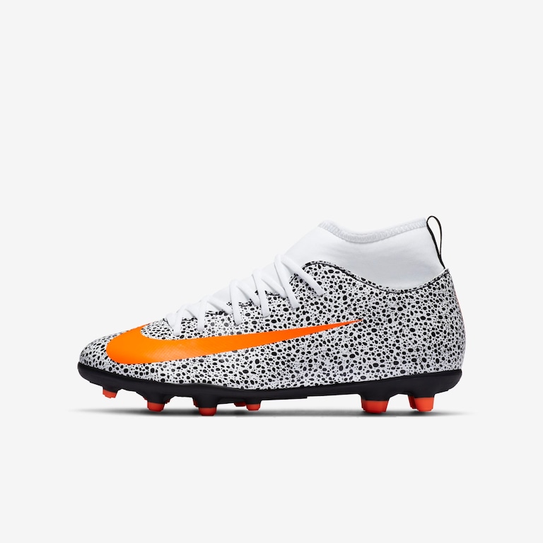 Chuteira Nike Mercurial Superfly 7 Club CR7 Safari Infantil Campo - Foto 1