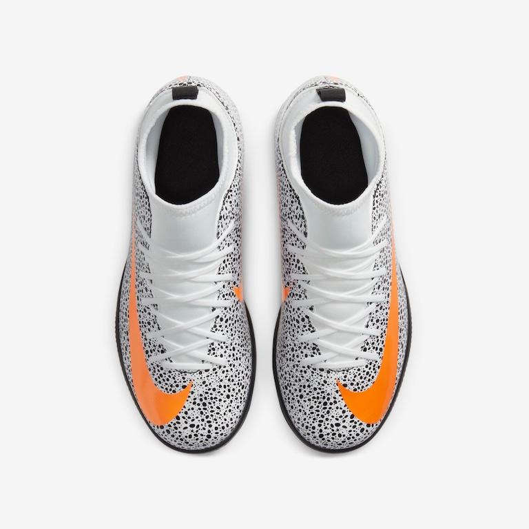 Chuteira Nike Mercurial Superfly 7 Club CR7 Safari Infantil Futsal - Foto 4
