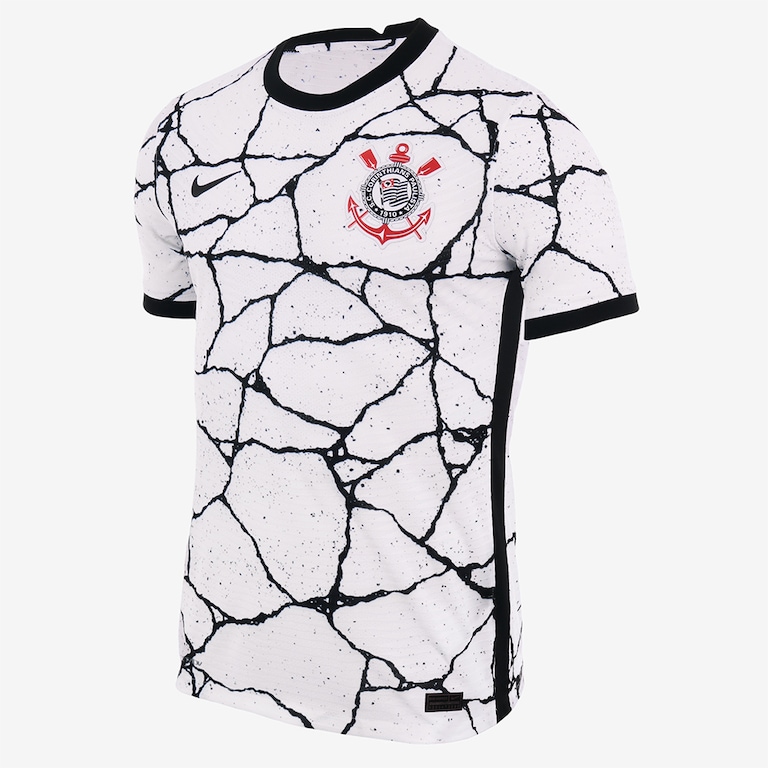 Camisa Nike Corinthians I 2021/22 Jogador Masculina - Foto 1