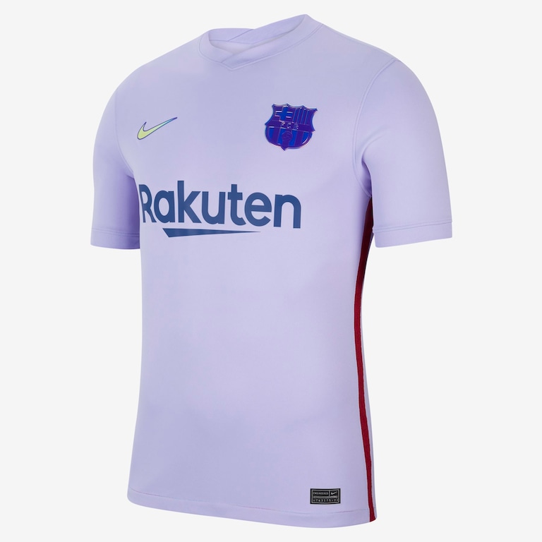 Camiseta Nike Barcelona II 2021/22 Torcedor Masculina - Foto 1