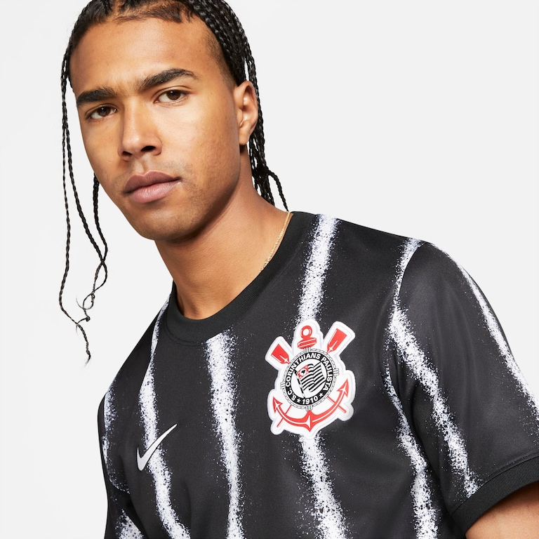 Camisa Nike Corinthians II 2021/22 Torcedor Pro Masculina - Foto 3