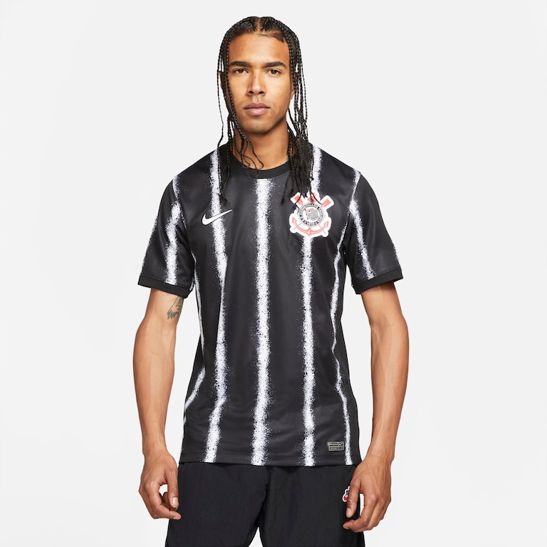 Camisa Nike Corinthians II 2021/22 Torcedor Pro Masculina - Foto 1