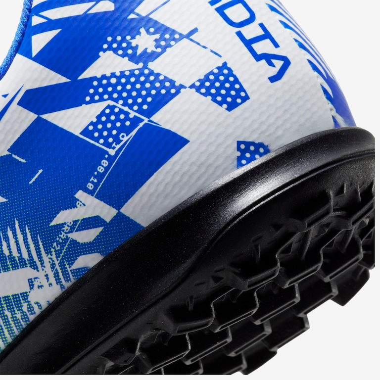 Chuteira Nike Mercurial Vapor 13 Club Neymar Infantil Society - Foto 8