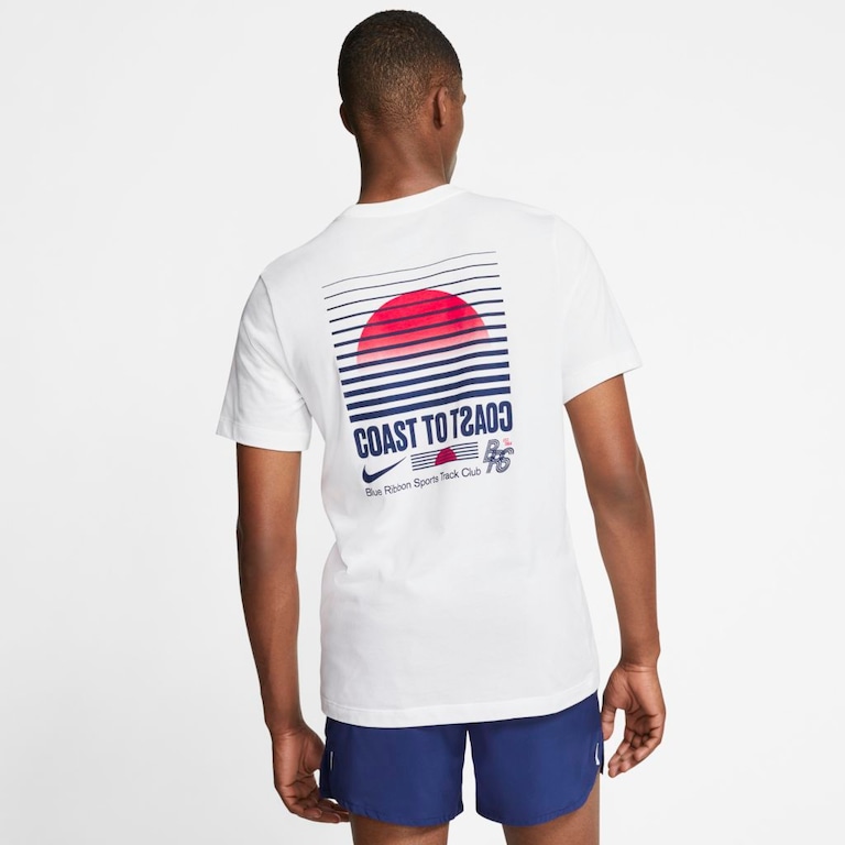 Camiseta Nike Dri-FIT Blue Ribbon Sports Masculina - Foto 2