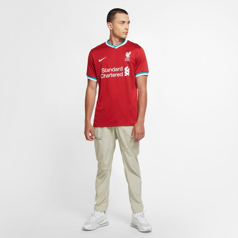 Camisa Nike Liverpool I 2020/21 Torcedor Pro Masculina - Foto 6