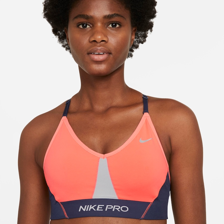 Top Nike Pro Dri-FIT Indy Feminino - Foto 3