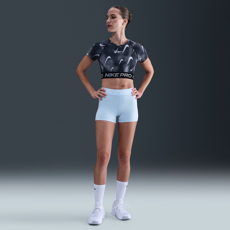 Shorts Nike Pro Feminino - Foto 1