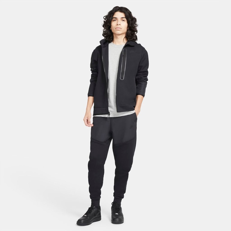 Jaqueta Nike Spotswear Tech Fleece Masculina - Foto 7
