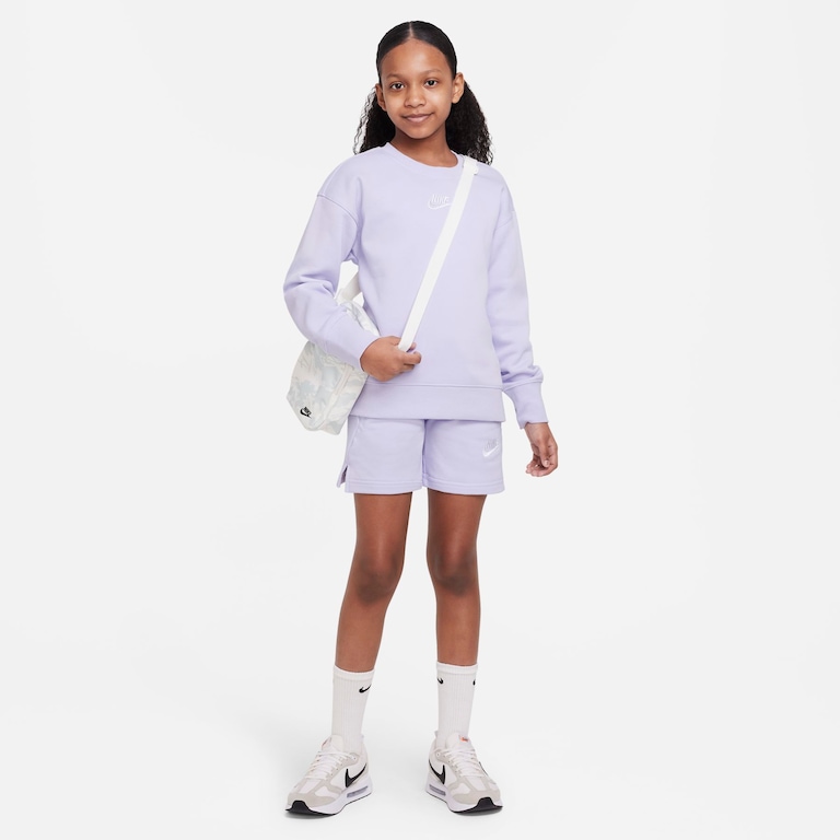 Shorts Nike Sportswear Club Infantil - Foto 6