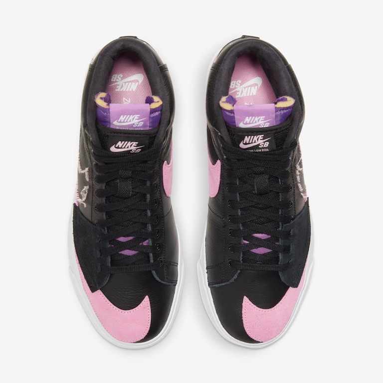 Tênis Nike SB Zoom Blazer Mid Edge Unissex - Foto 4