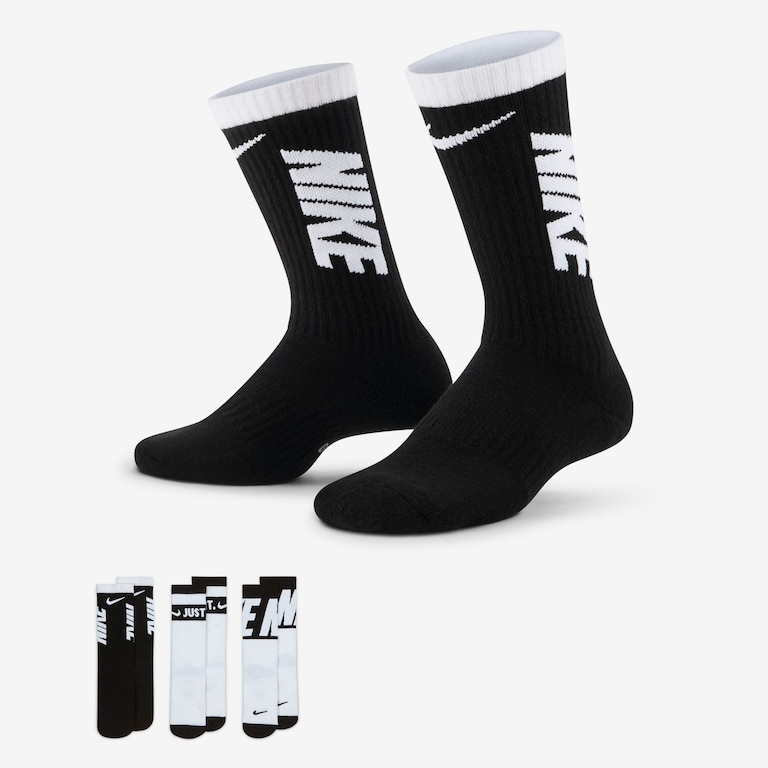 Meia Nike Everyday Infantil - Foto 1
