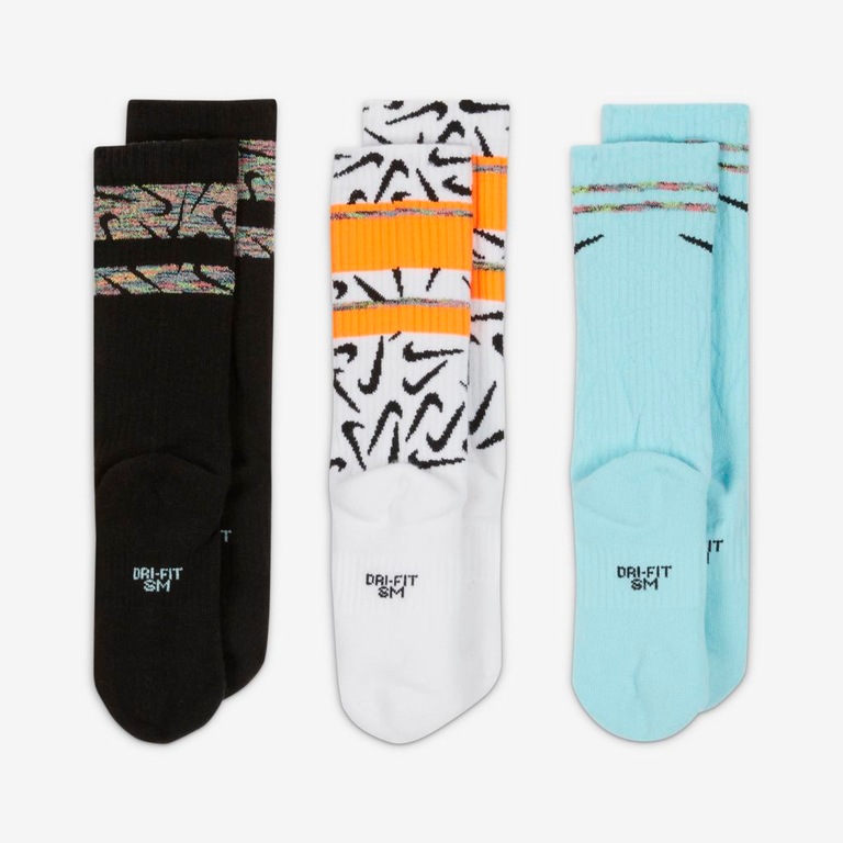 Meia Nike Everyday (3 Pares) Infantil - Foto 3