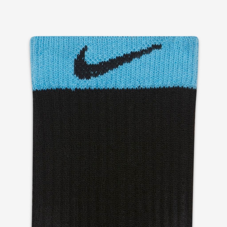 Meia Nike Basketball Crew Unissex (3 pares) - Foto 4