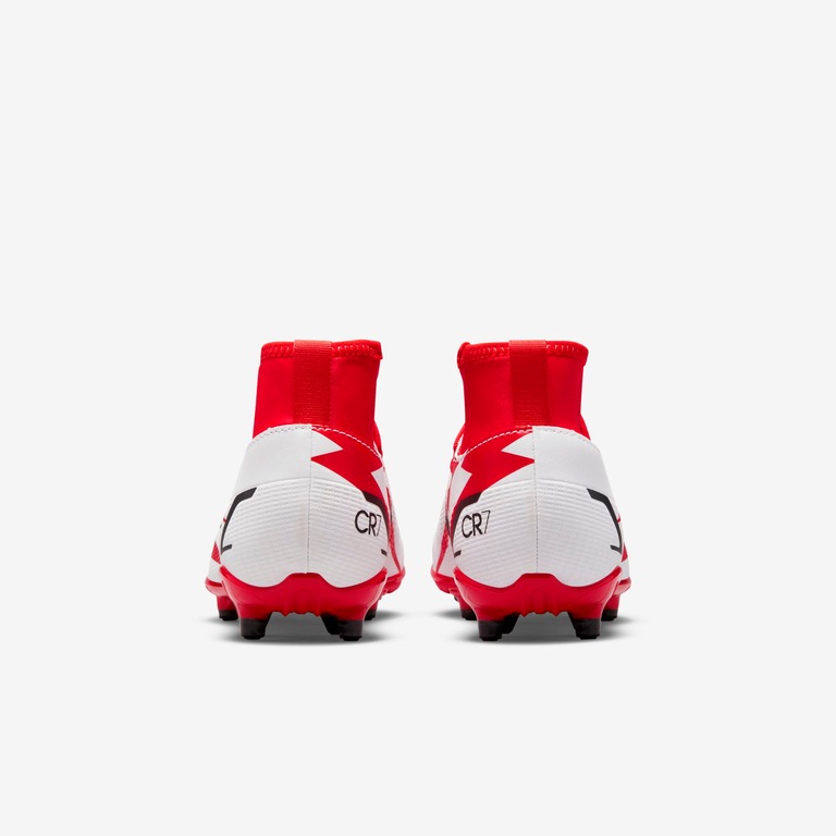 Chuteira Nike Mercurial Superfly 8 Club CR7 Infantil Campo - Foto 6