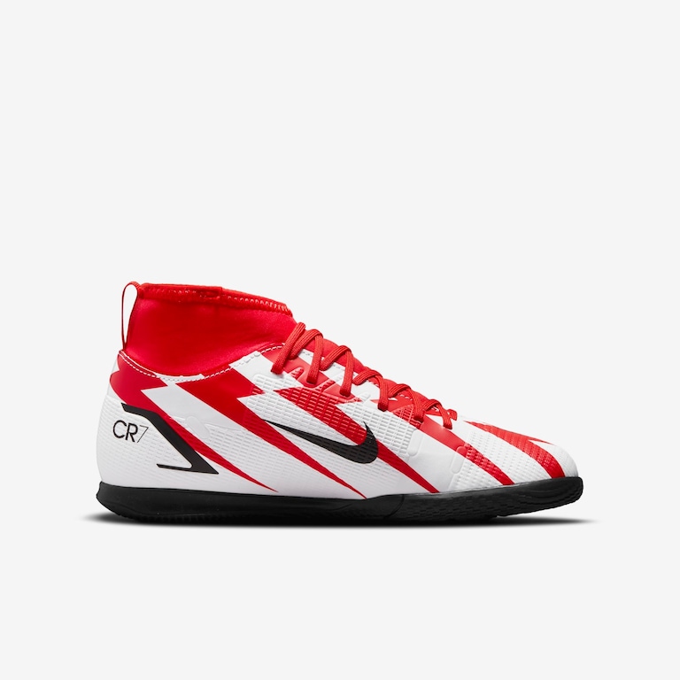 Chuteira Nike Mercurial Superfly 8 Club CR7 Infantil Futsal - Foto 3