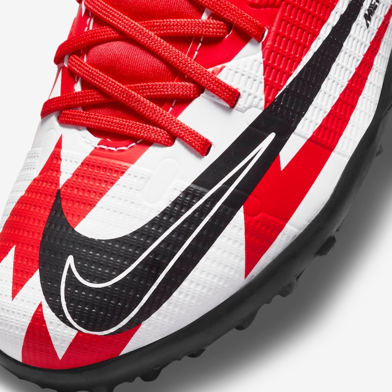 Chuteira Nike Mercurial Superfly 8 Club CR7 Infantil Society - Foto 7