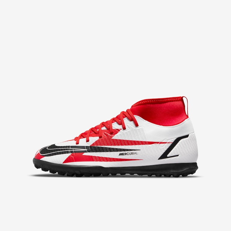 Chuteira Nike Mercurial Superfly 8 Club CR7 Infantil Society - Foto 1