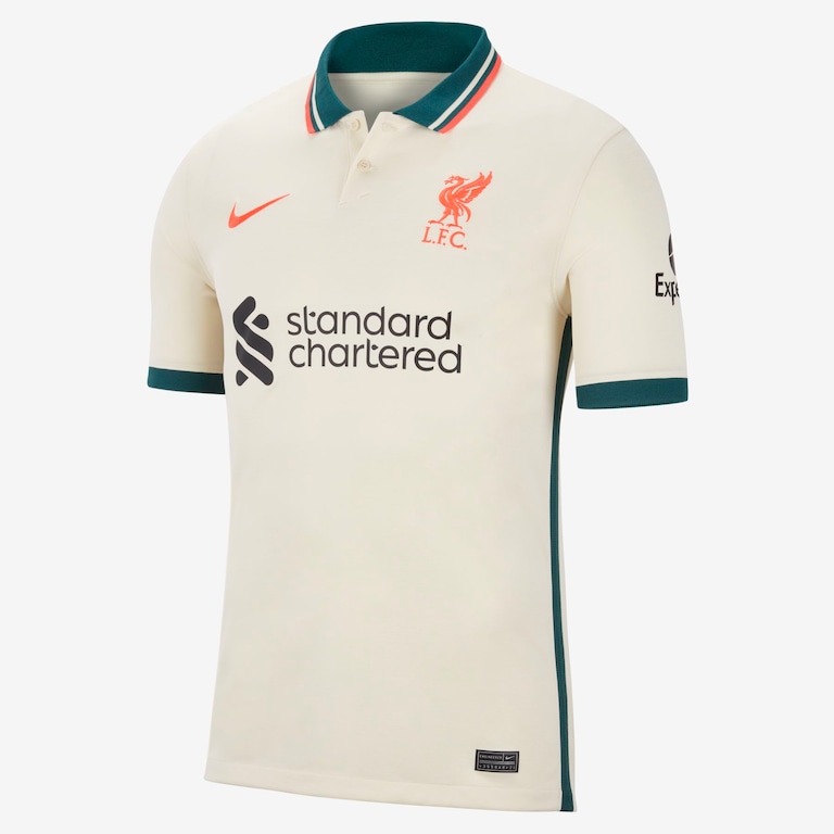 Camiseta Nike Liverpool II 2021/22 Torcedor Masculina - Foto 1