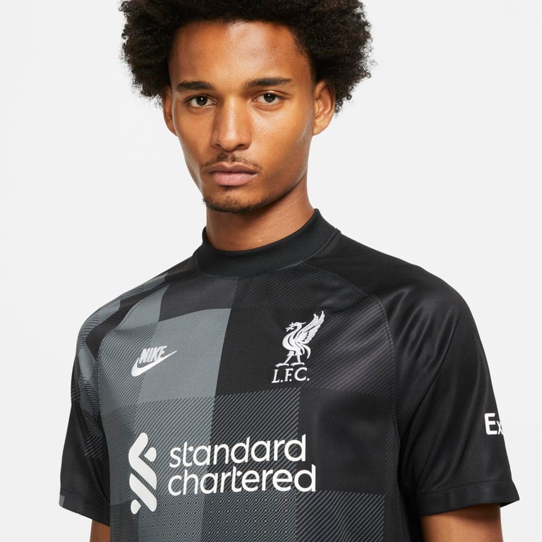Camisa de Goleiro Liverpool  2021/22 Torcedor Pro Masculina - Foto 3