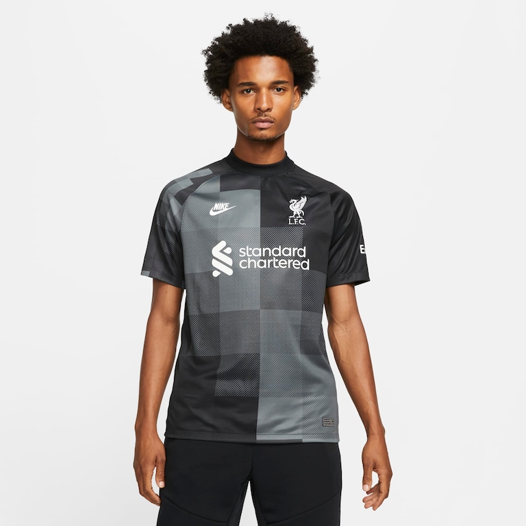 Camisa de Goleiro Liverpool  2021/22 Torcedor Pro Masculina - Foto 1