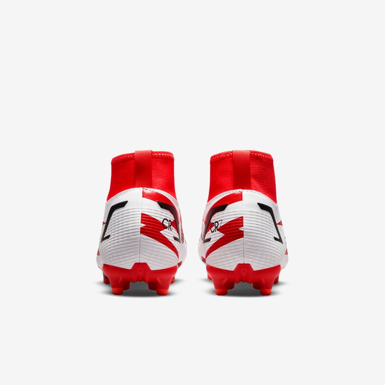 Chuteira Nike Mercurial Superfly 8 Academy CR7 Infantil Campo - Foto 6