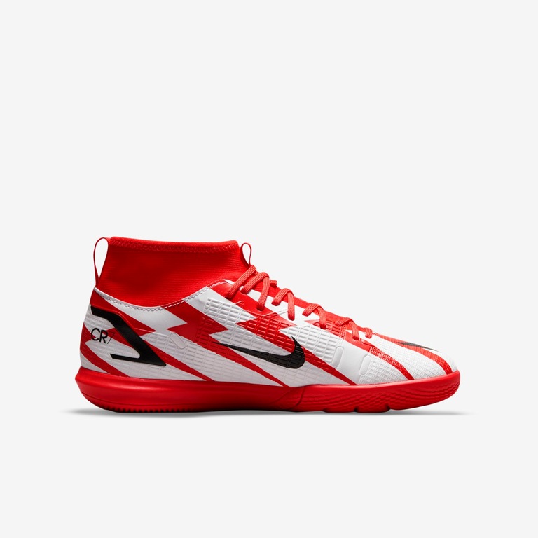 Chuteira Nike Mercurial Superfly 8 Academy CR7 Infantil Futsal - Foto 3