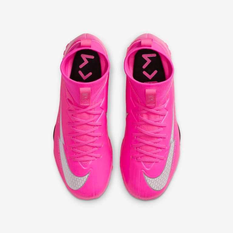 Chuteira Nike Mercurial Superfly 7 Academy Mbappé Infantil Society - Foto 4
