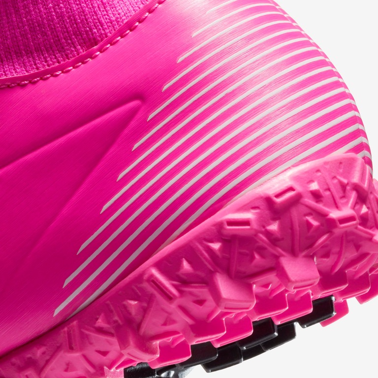 Chuteira Nike Mercurial Superfly 7 Academy Mbappé Infantil Society - Foto 9