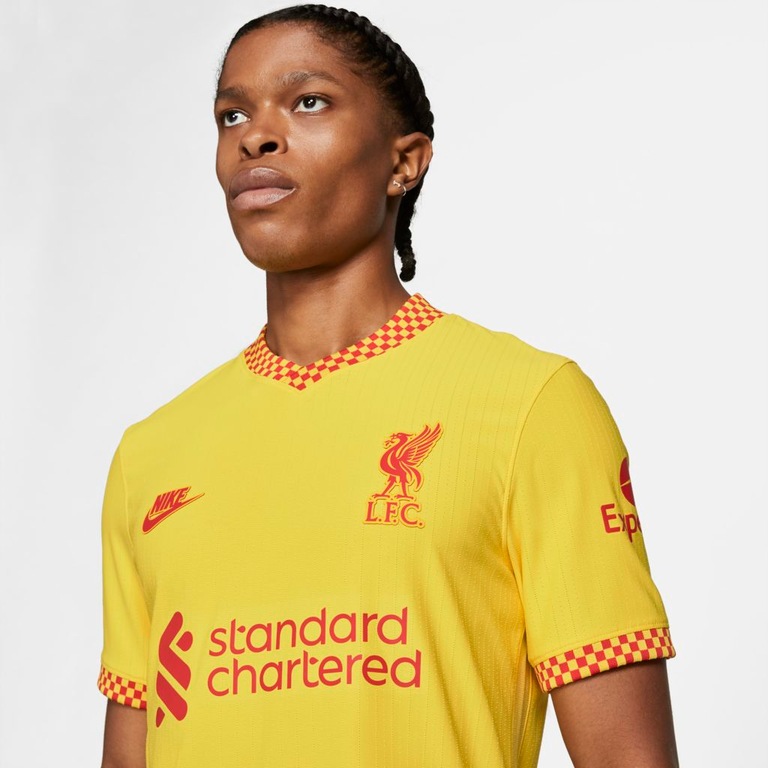Camisa Nike Liverpool FC 2021/22 Jogador III Masculina - Foto 3