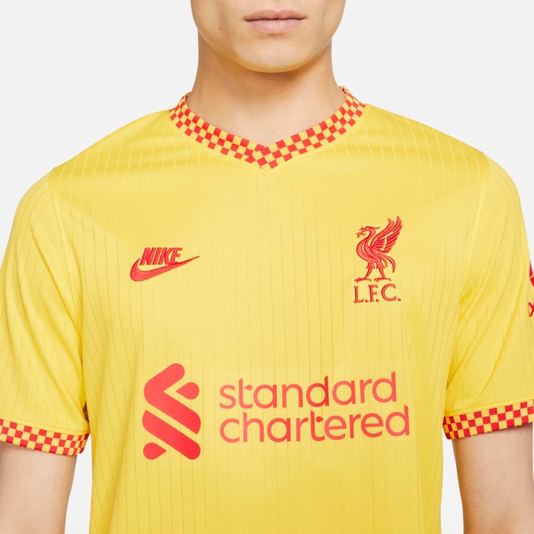 Camiseta Nike Liverpool III 2021/22 Torcedor Pro Masculina - Foto 3